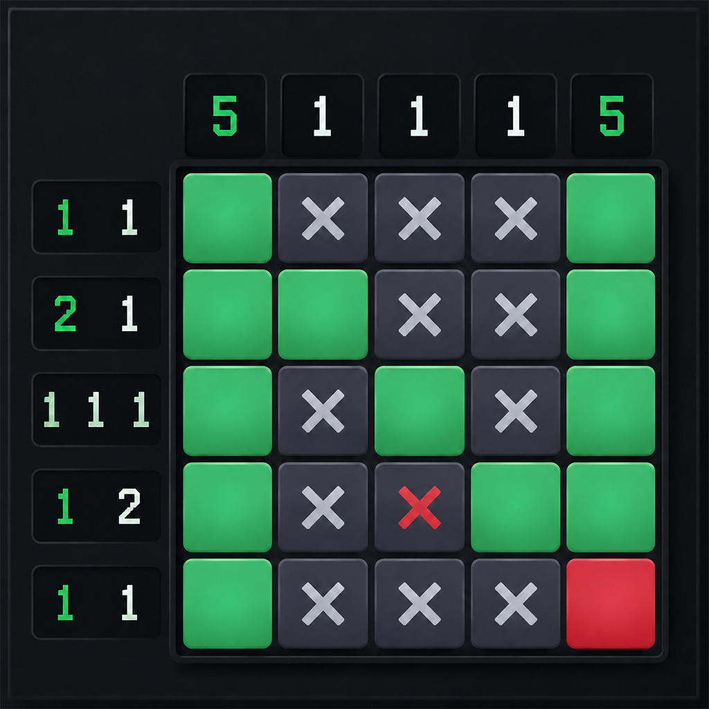 Pixel Nonogram（像素数织）App 图标